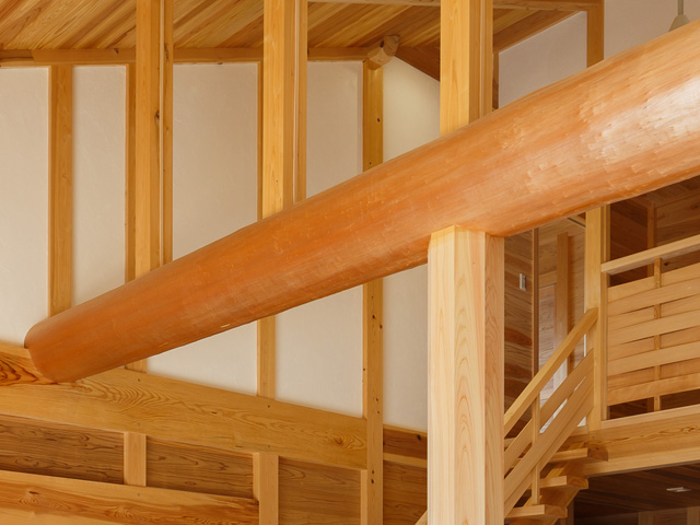 木造住宅の木組み